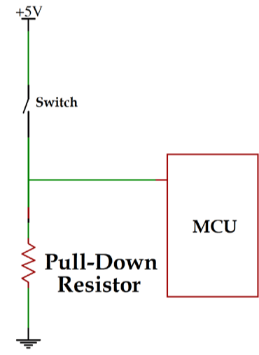 #Basic Electrical#Pull Down Resistor